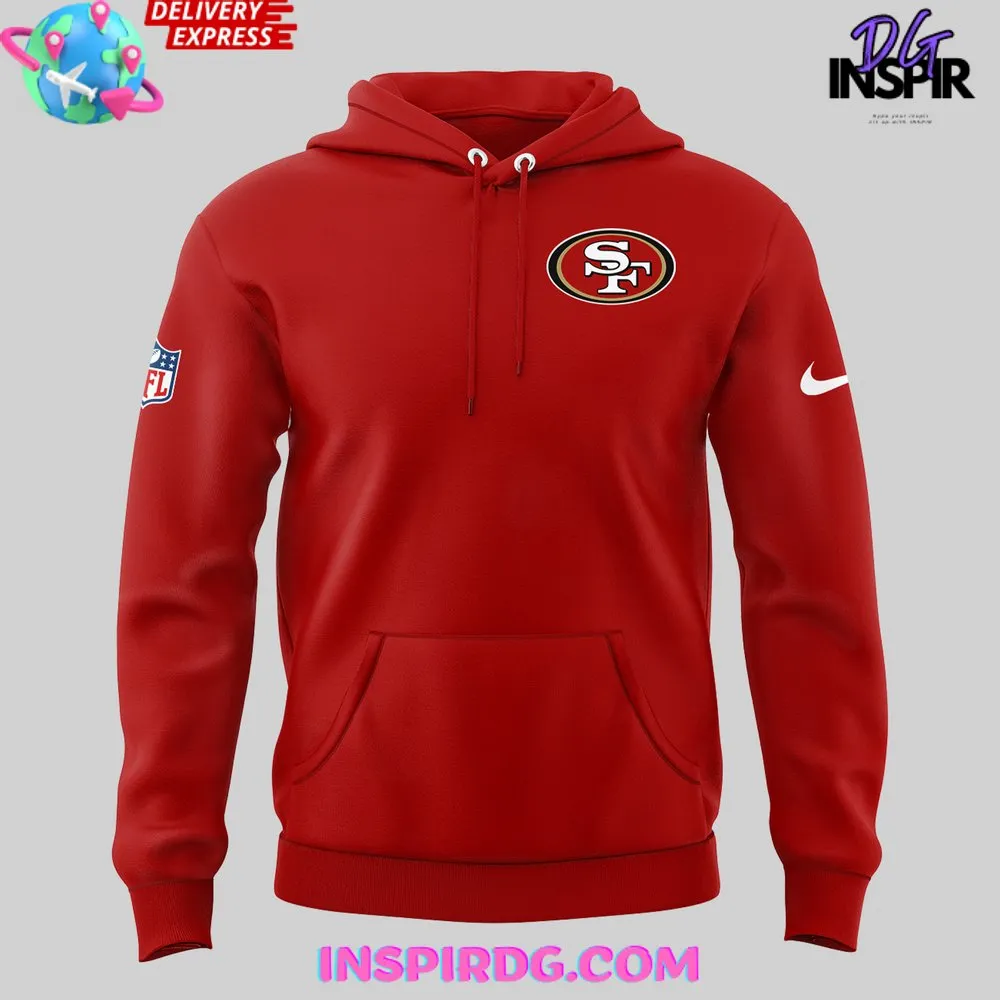 -San Francisco 49ers Blood Fire 2024 Hoodie