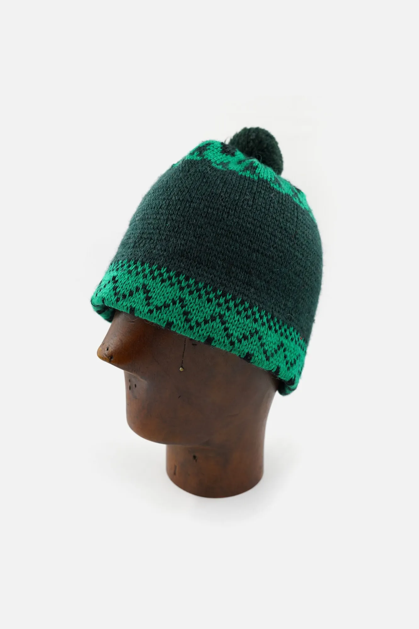 1950s Hand Knitted Wool Ski Hat