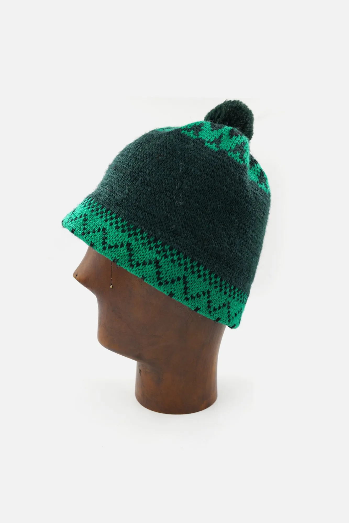 1950s Hand Knitted Wool Ski Hat