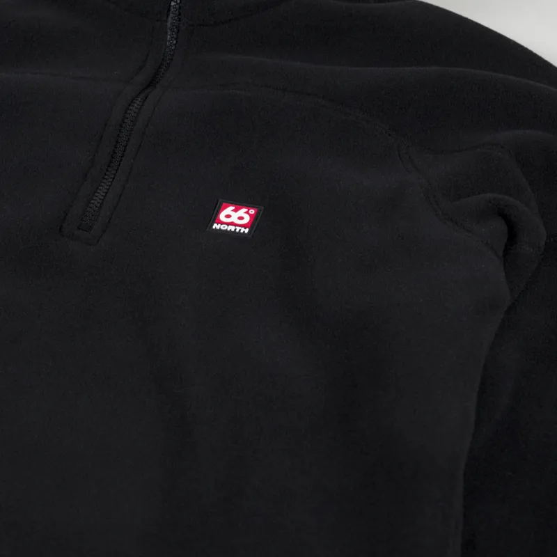 66 North Esja Half Zip Fleece Black