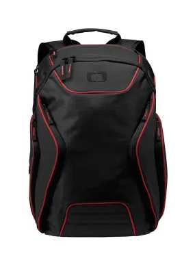 91001 Ogio Laser Red / Heather Grey Hatch Backpack