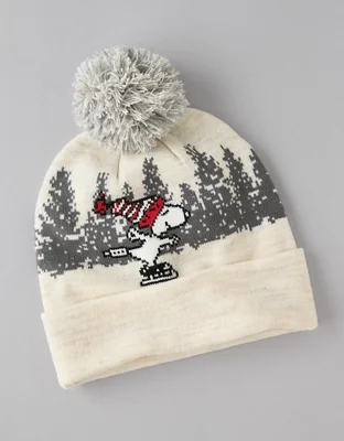 AE Holiday Snoopy Beanie-