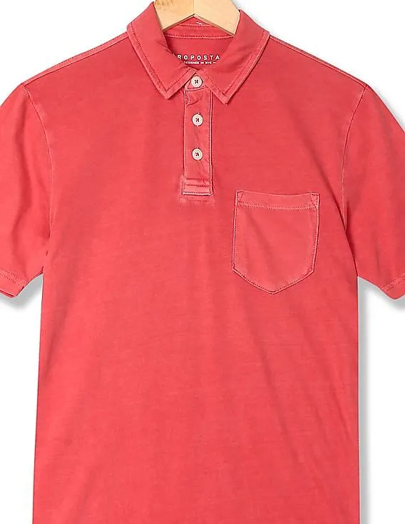 Aeropostale Short Sleeve Cotton Polo Shirt