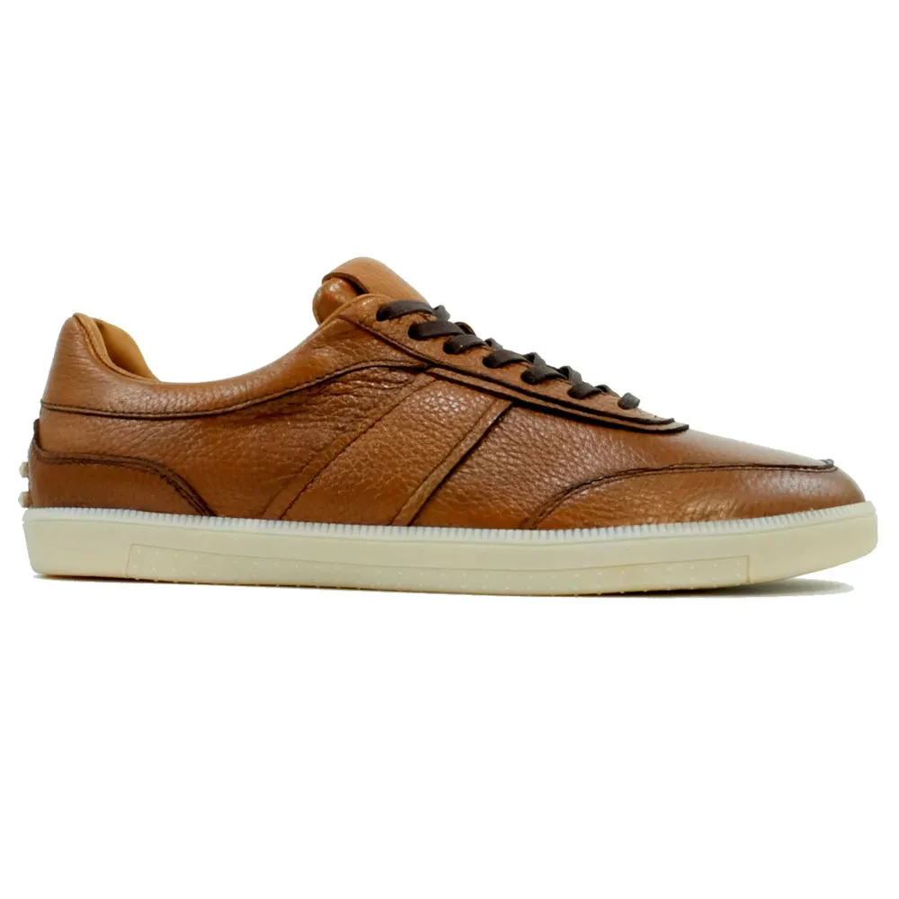 Alan Payne Zeus Deerskin Sneakers Whiskey