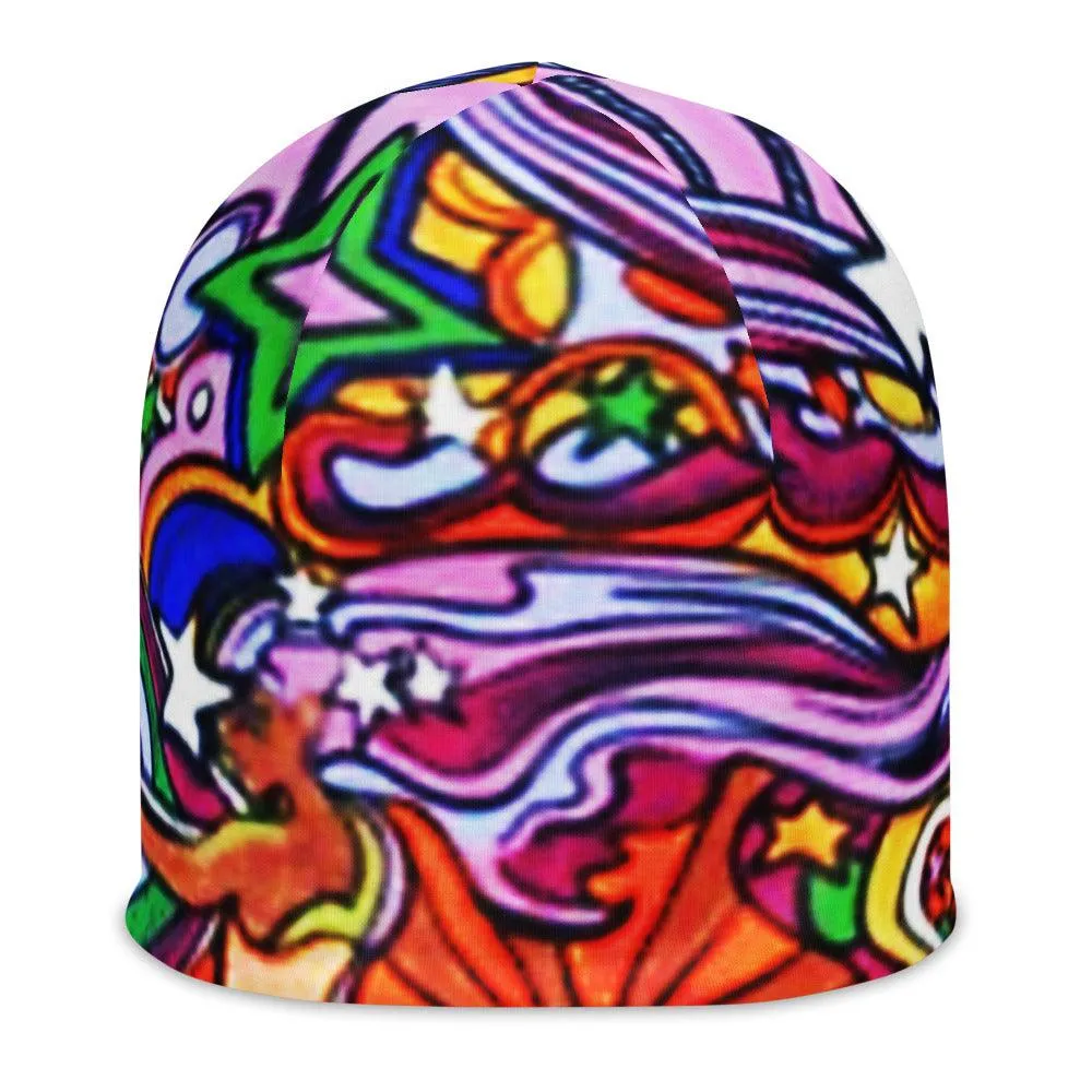 All-Over Print Beanie