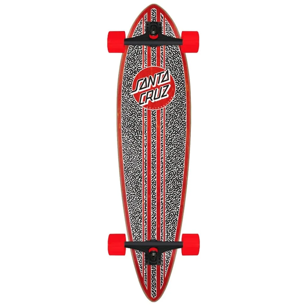 Amoeba Dot Pintail Complete Skateboard 9.58 X 39.0