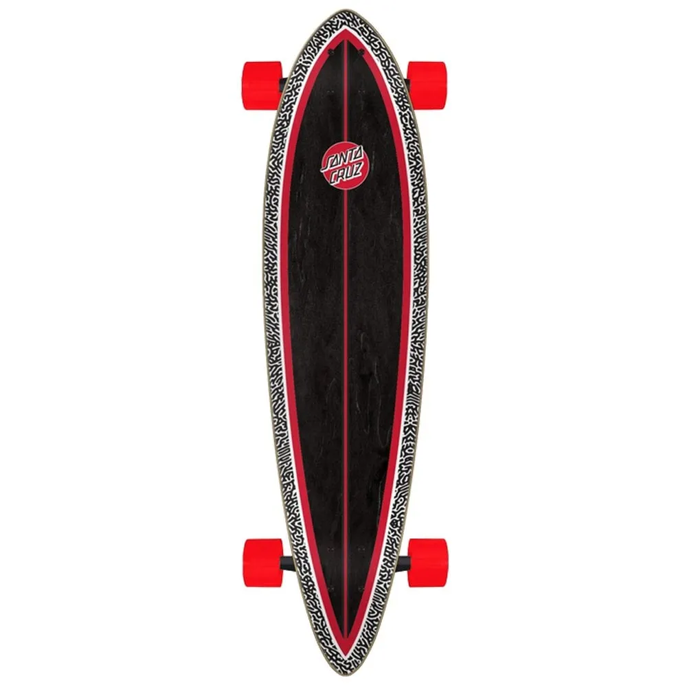 Amoeba Dot Pintail Complete Skateboard 9.58 X 39.0