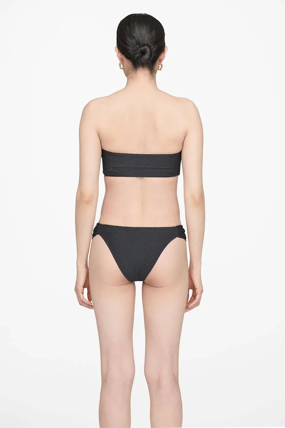 Anine Bing Naya Bikini Bottom Black