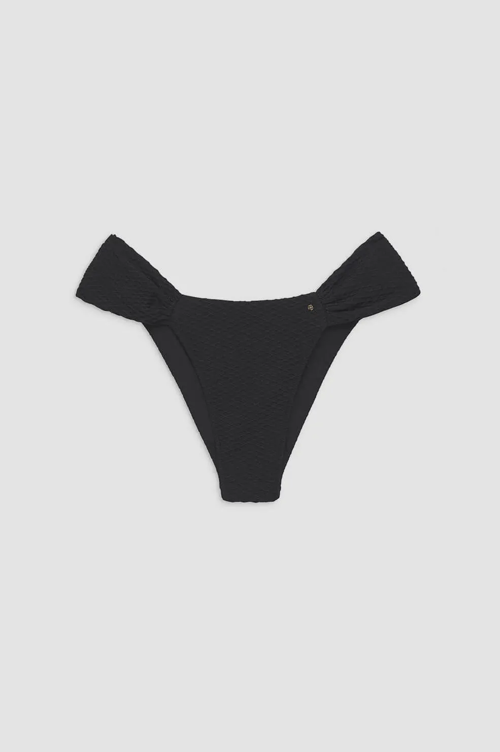 Anine Bing Naya Bikini Bottom Black