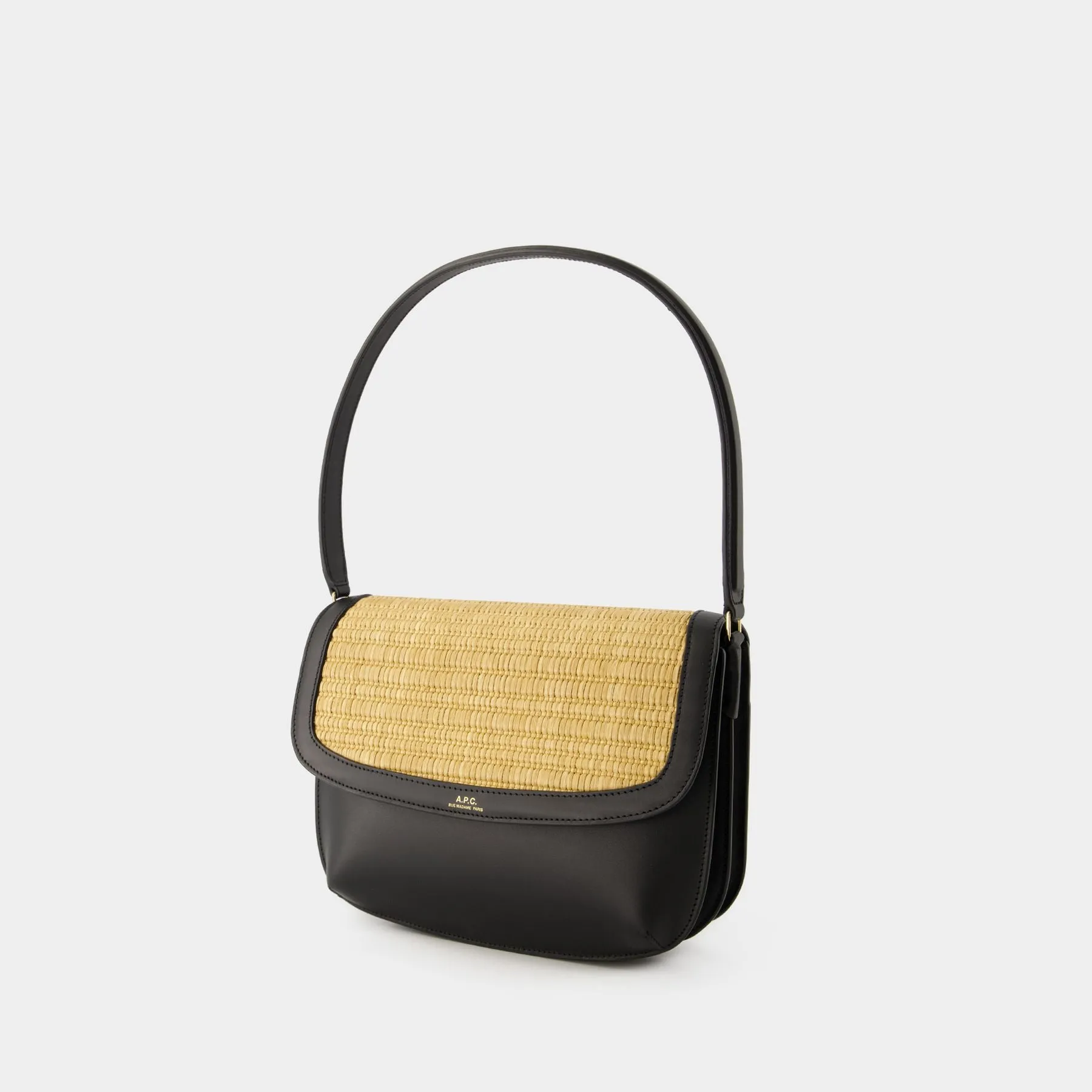 A.P.C.  Sarah Shoulder Bag - A.P.C. - Leather - Black