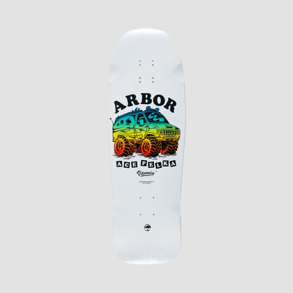 Arbor Ace Pelka Vannin Skateboard Deck Multi - 10