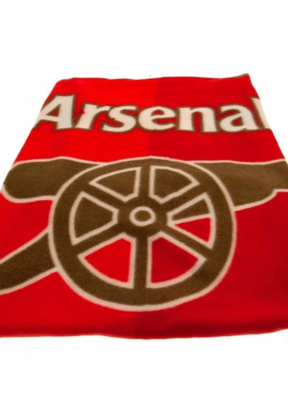 Arsenal FC Red Pulse Design Fleece Blanket