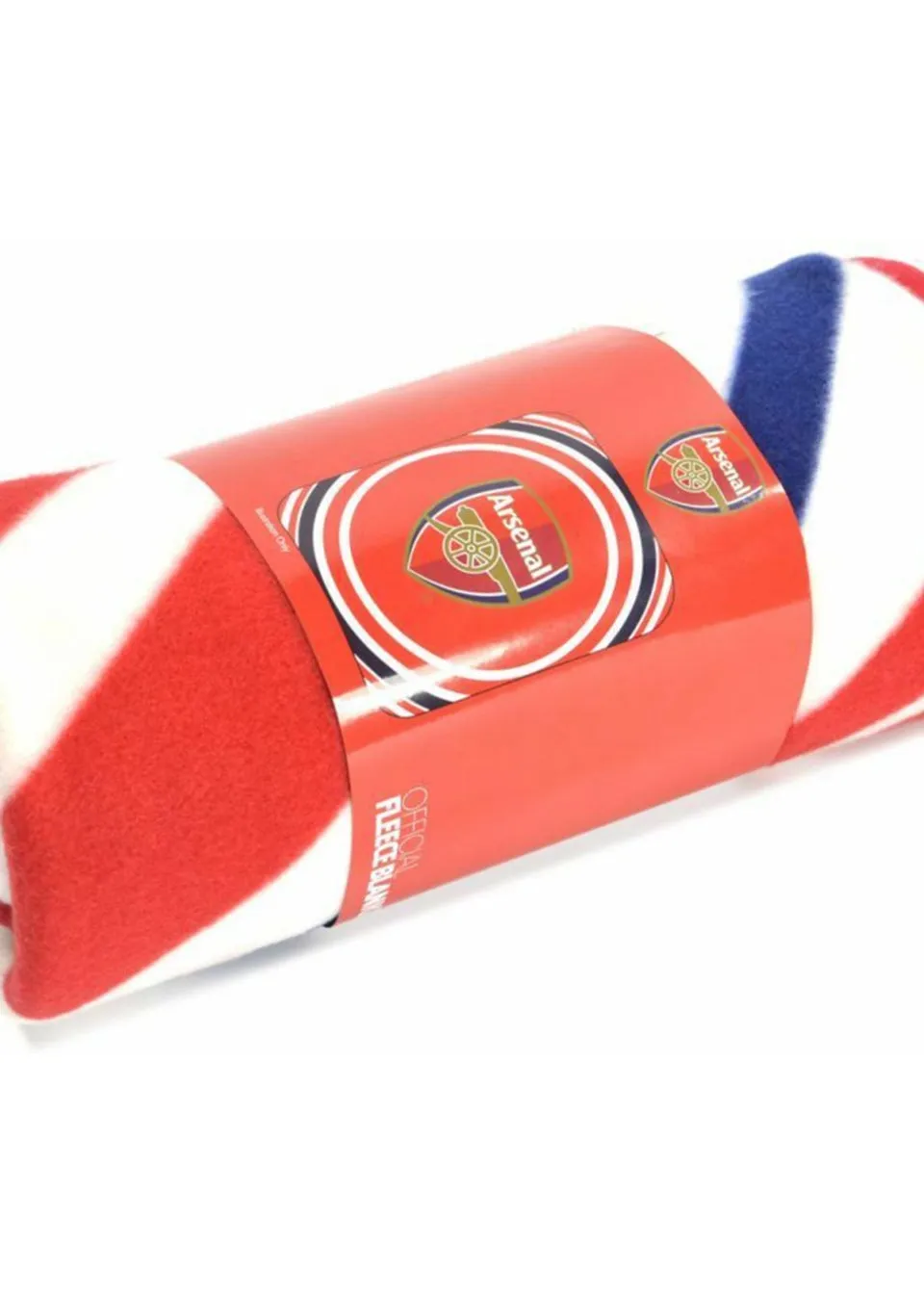 Arsenal FC Red Pulse Design Fleece Blanket