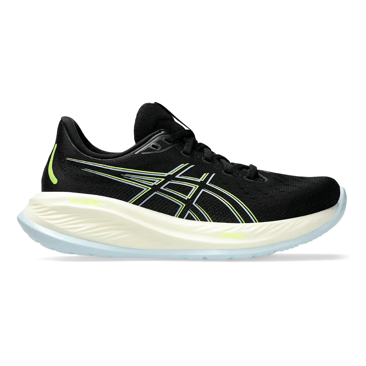 Asics Gel Cumulus 26 - Black - Safety Yellow