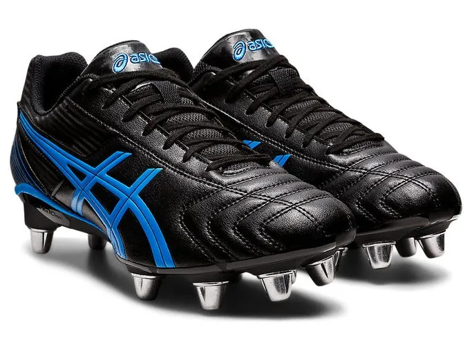 ASICS LETHAL TACKLE - BLACK/ELECTRIC BLUE