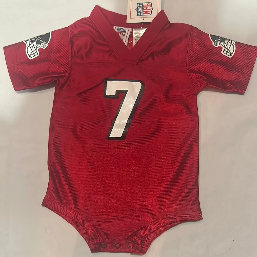 Atlanta Falcon NFL Players Reebok #7 Vick Infant Bodysuit