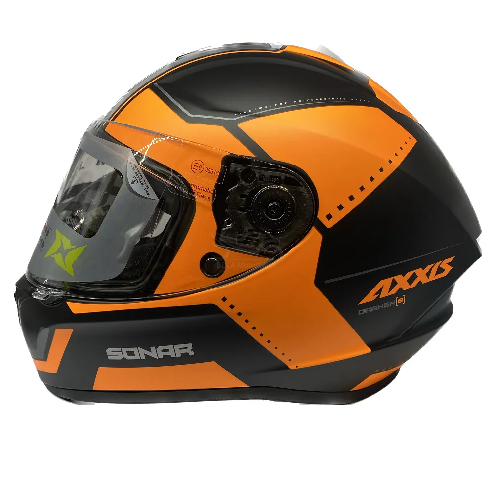 Axxis Draken Sonar Helmet - Orange