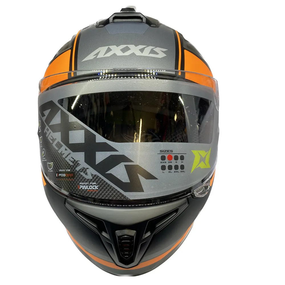 Axxis Draken Sonar Helmet - Orange