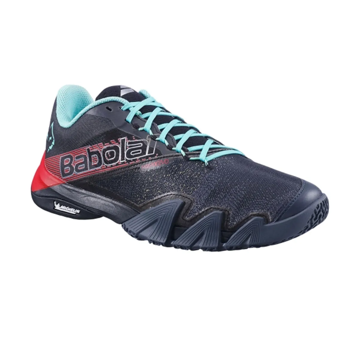 Babolat Premura 2 Padel Shoes (Black/Fista Red)