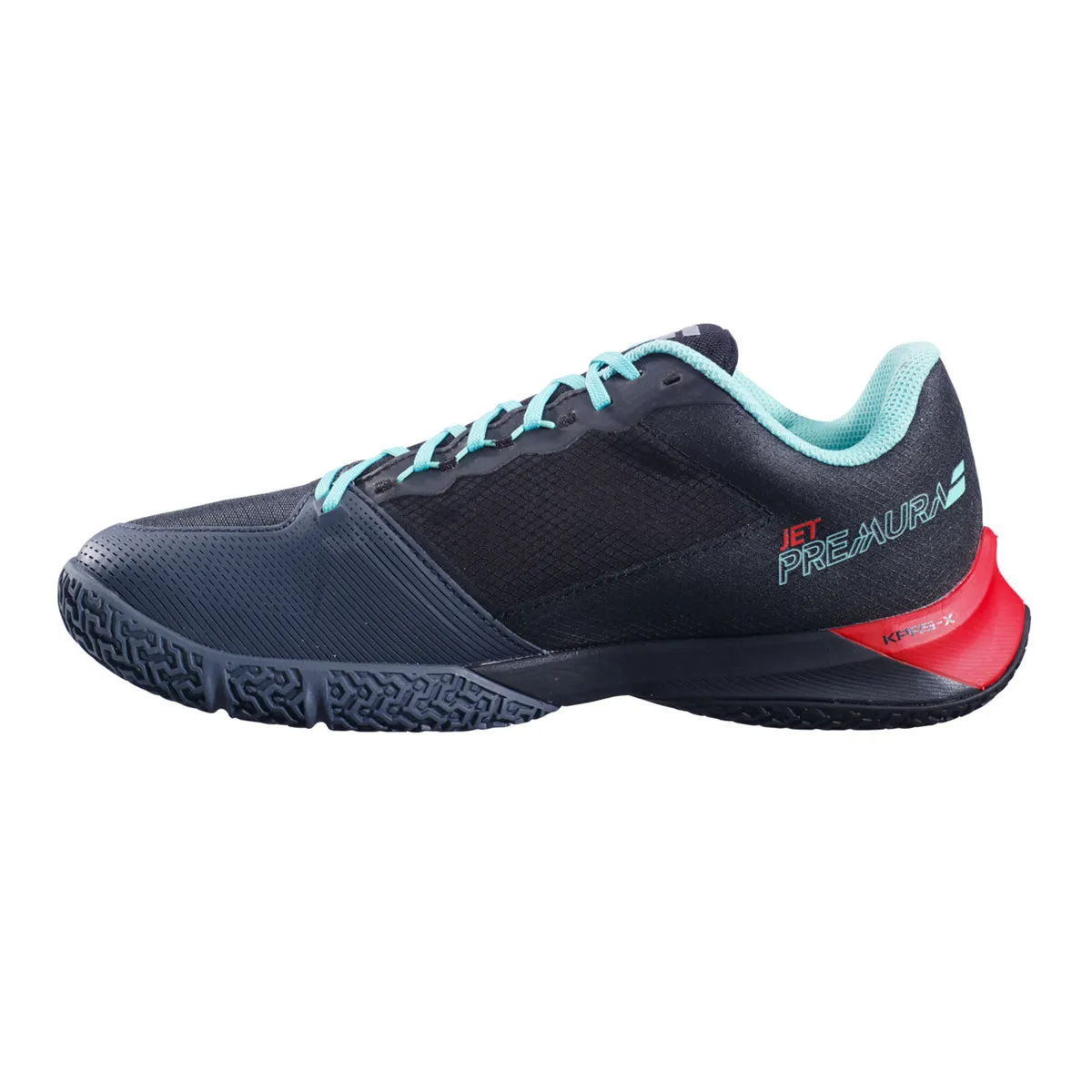 Babolat Premura 2 Padel Shoes (Black/Fista Red)