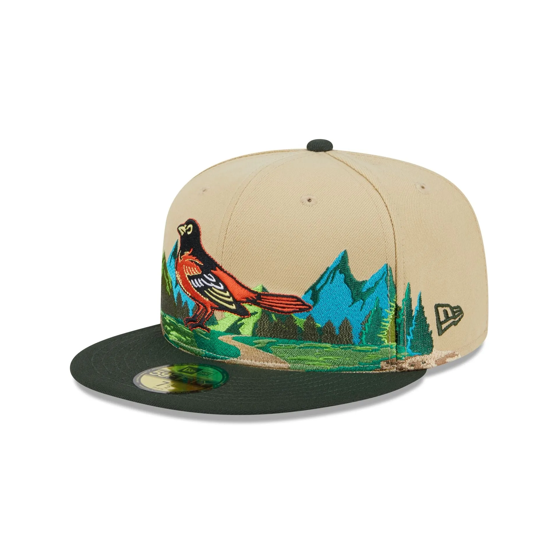 Baltimore Orioles Team Landscape 59FIFTY Fitted Hat