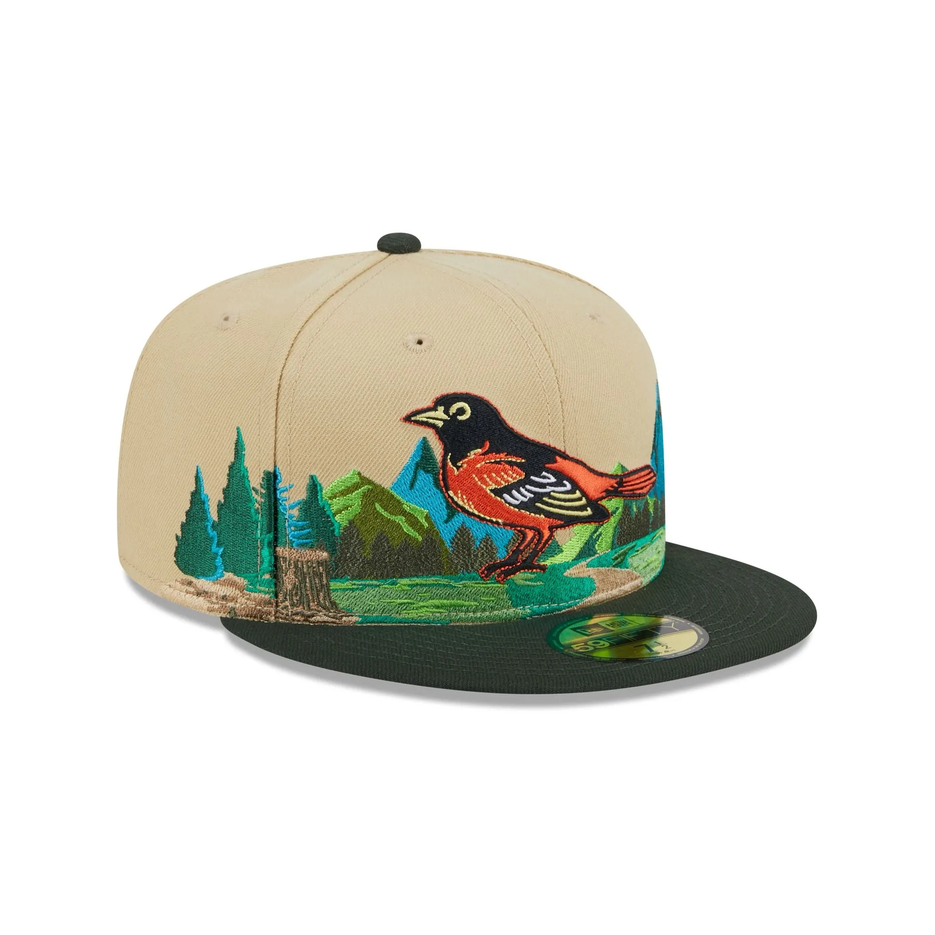 Baltimore Orioles Team Landscape 59FIFTY Fitted Hat