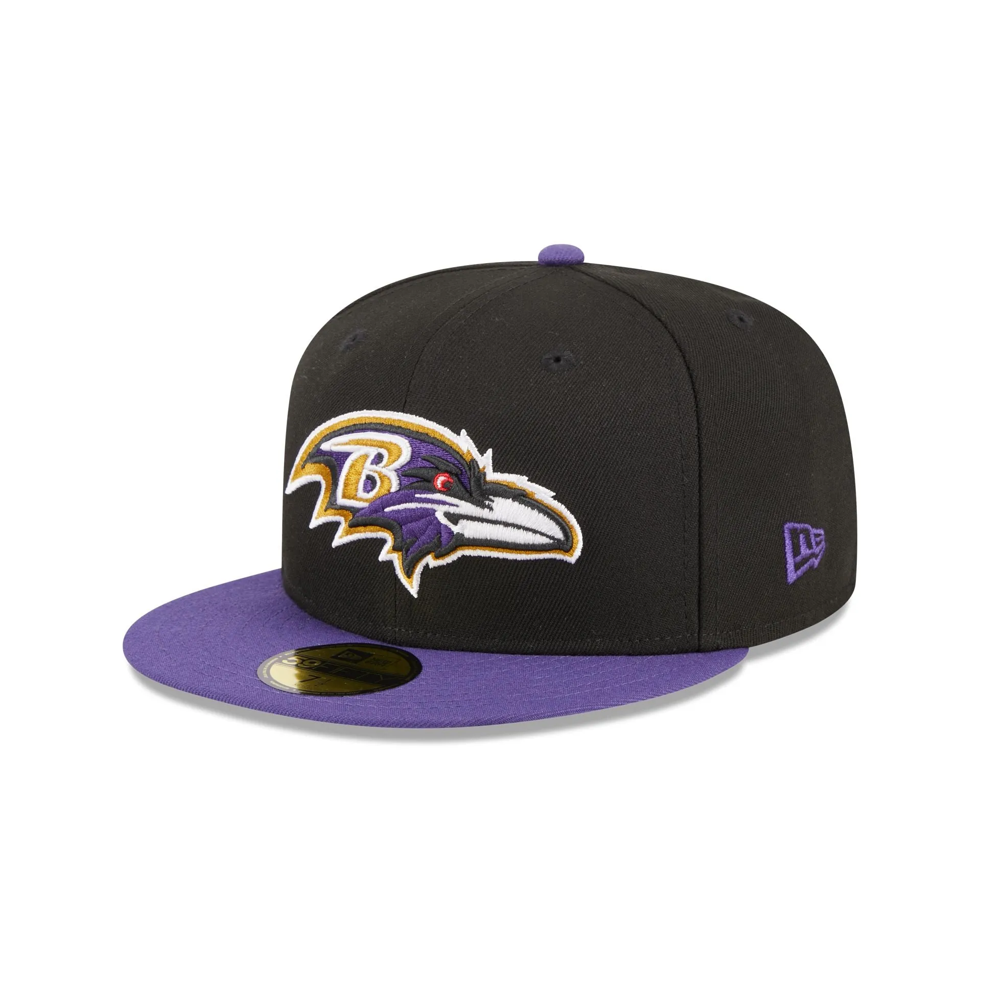 Baltimore Ravens Throwback Hidden 59FIFTY Fitted Hat