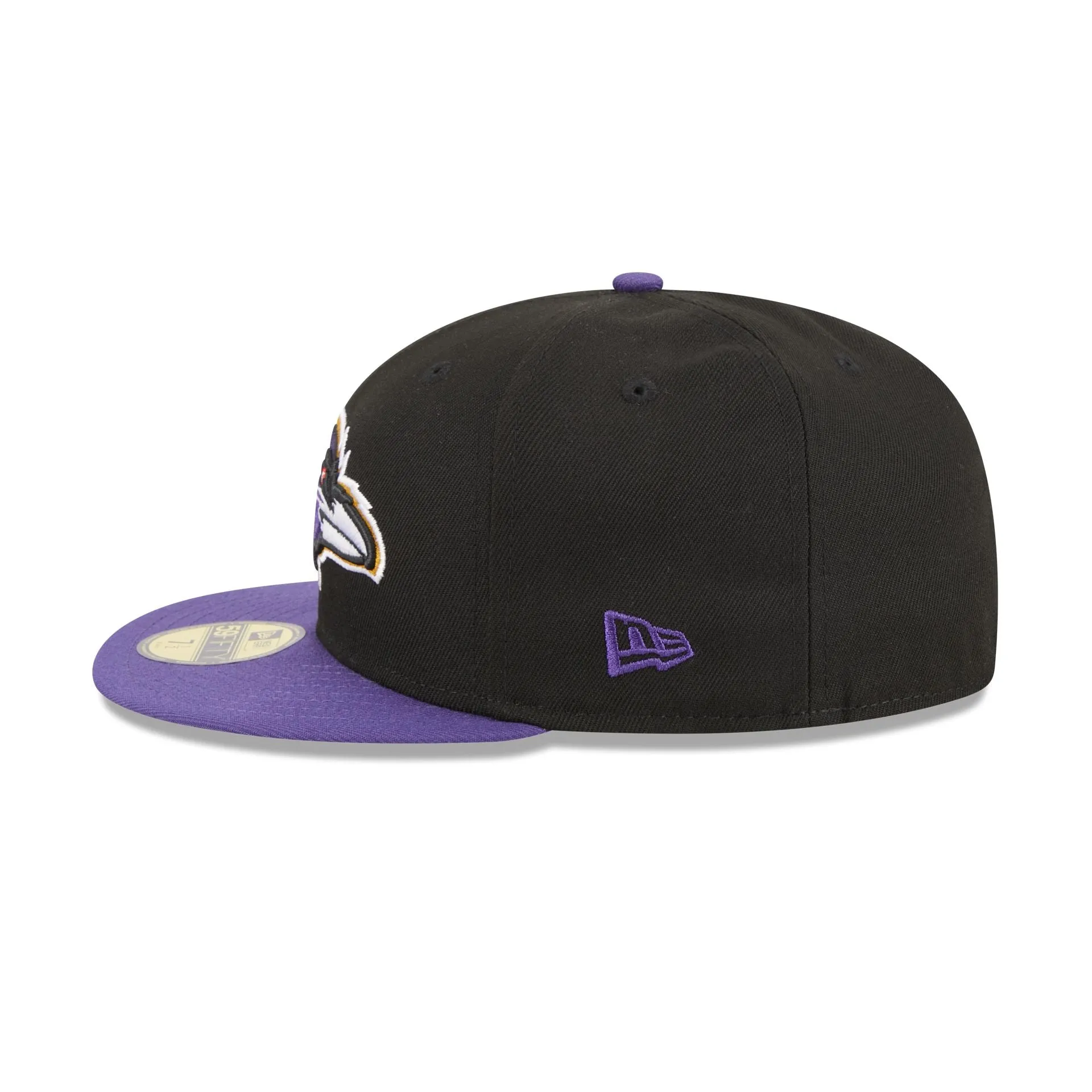 Baltimore Ravens Throwback Hidden 59FIFTY Fitted Hat