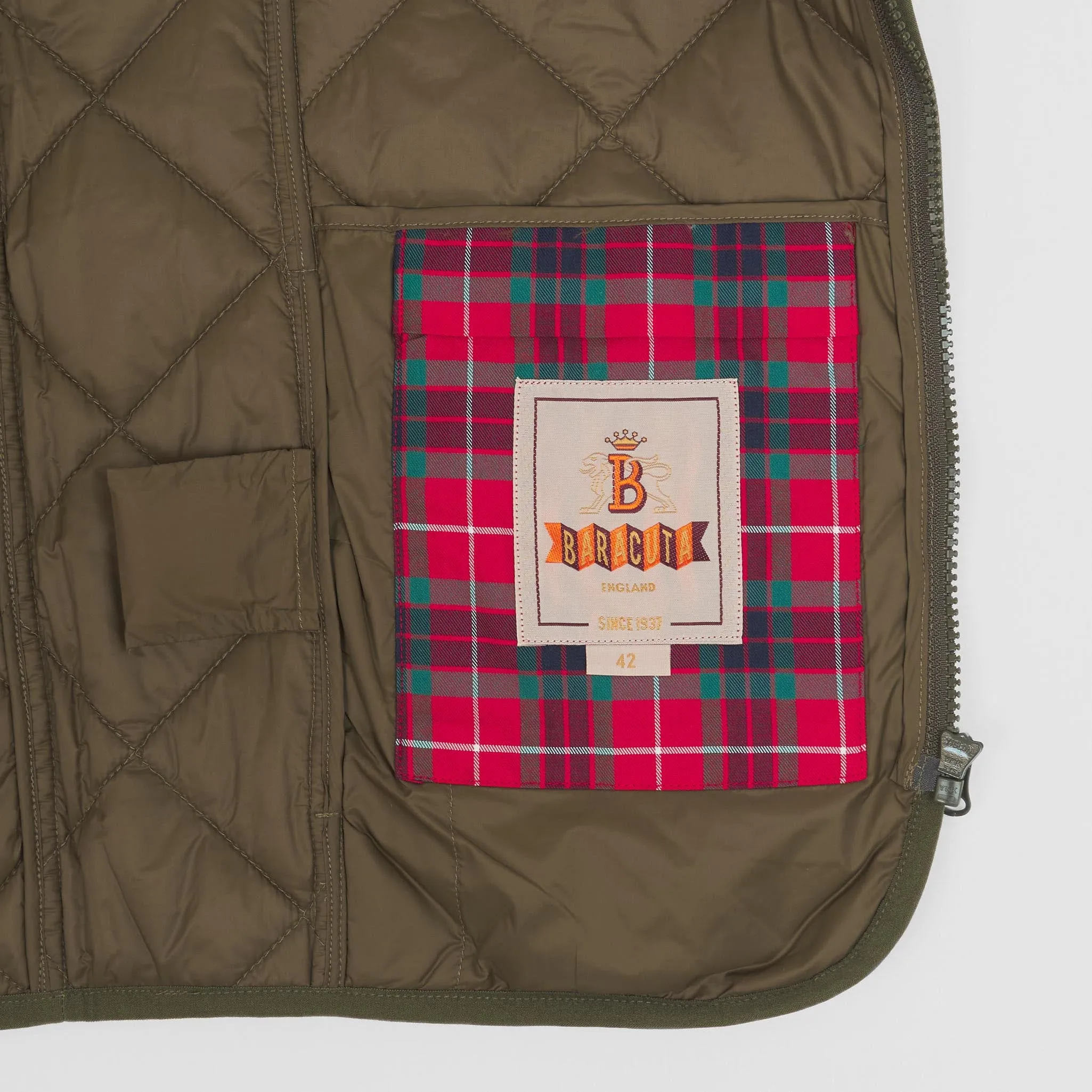 Baracuta Quilted Vest