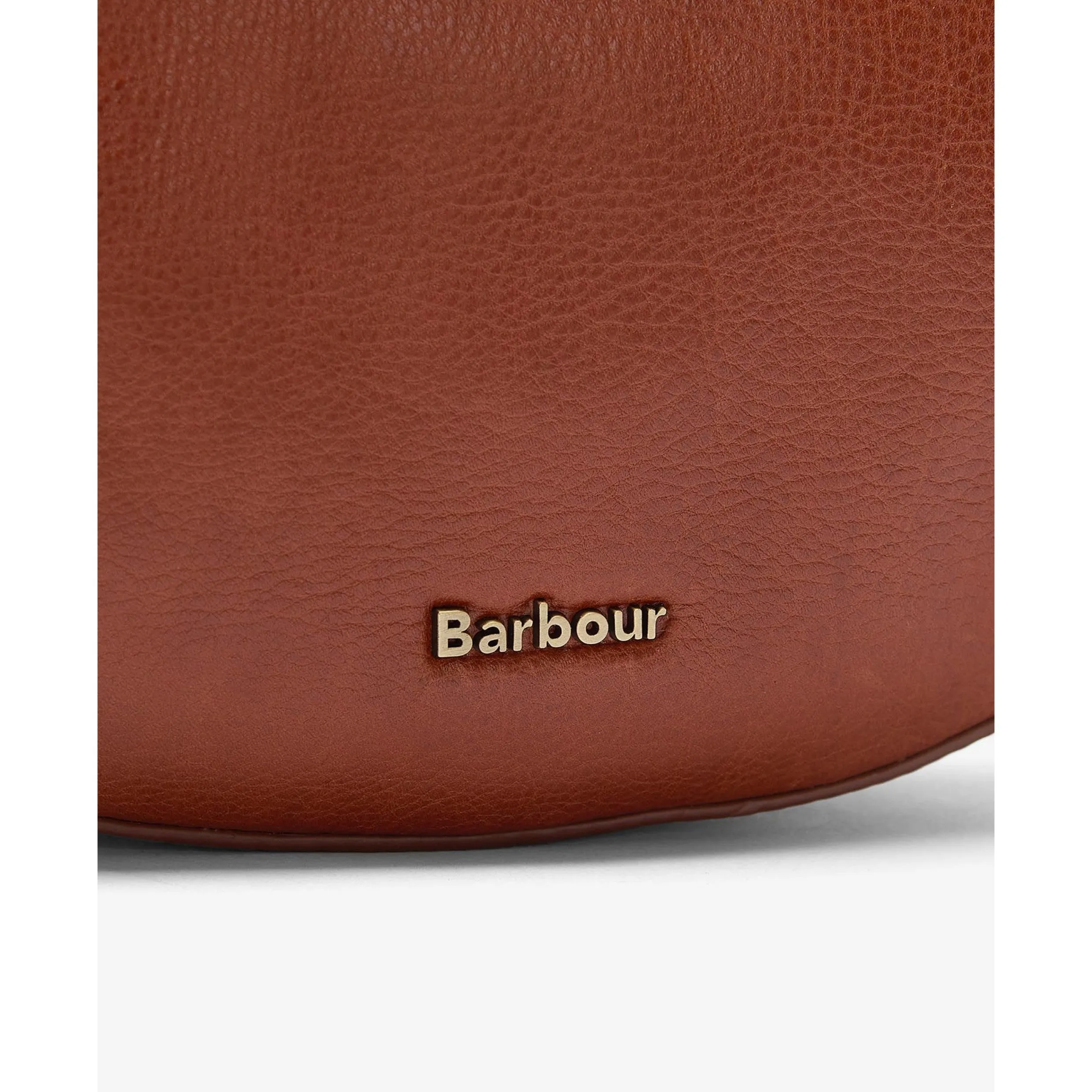 Barbour Laire Leather Half-Moon Bag Classic Brown LBA0428BR11