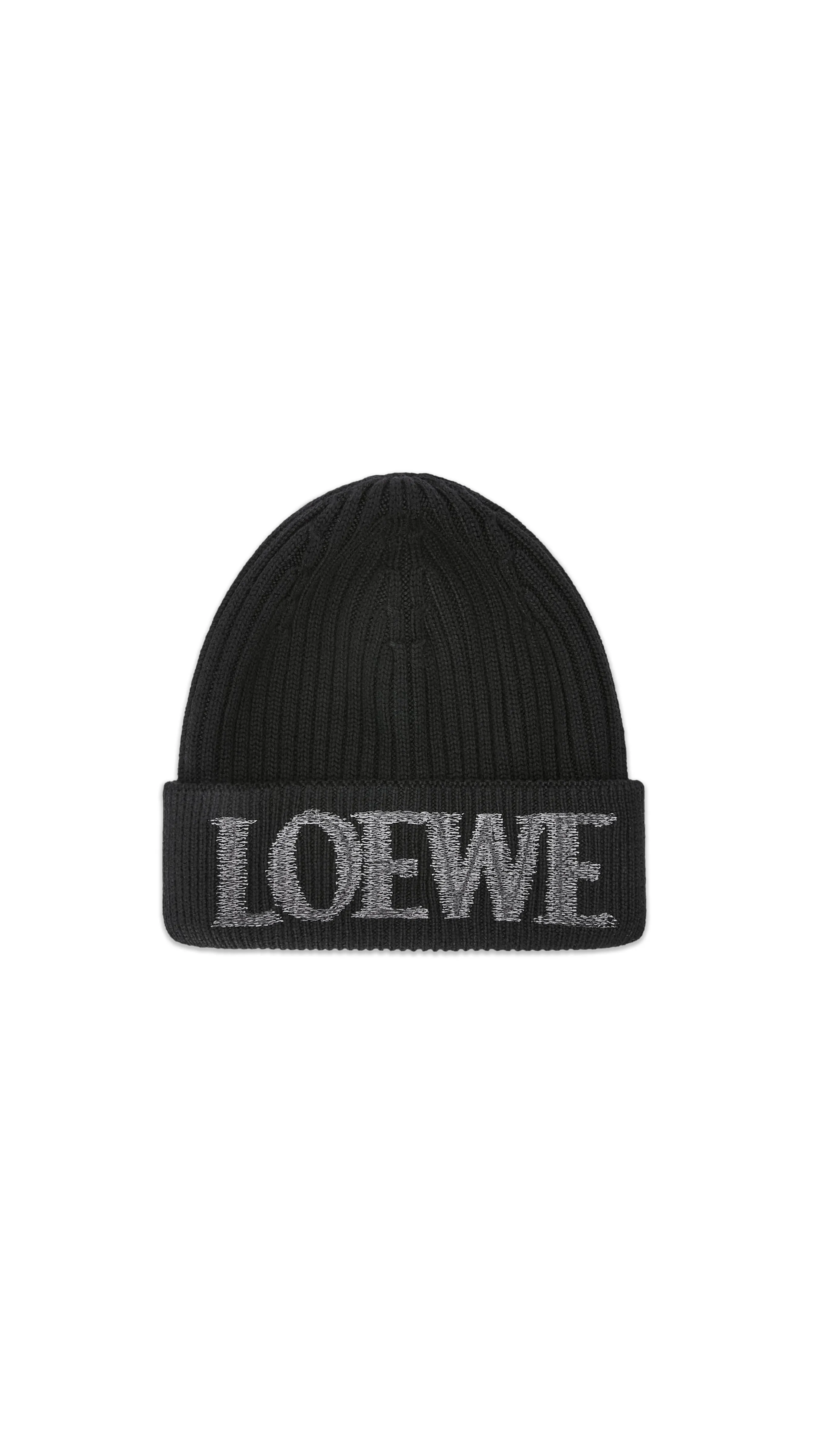 Beanie In Wool - Black