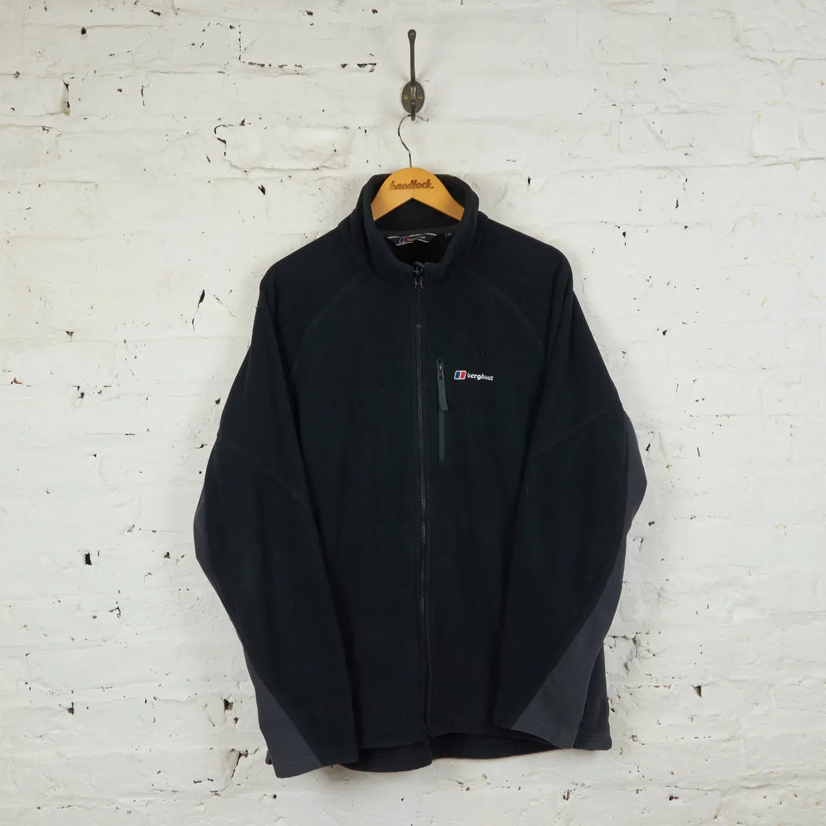 Berghaus Full Zip Fleece - Black - XL