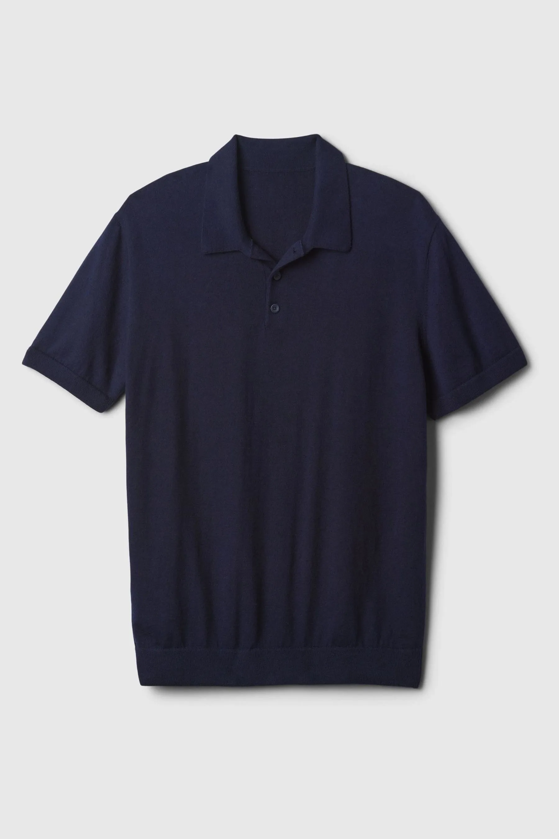 Blue CashSoft Short Sleeve Polo Shirt