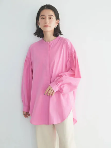 Bobo Tokyo Furuya Gathered Back Shirt Tunic