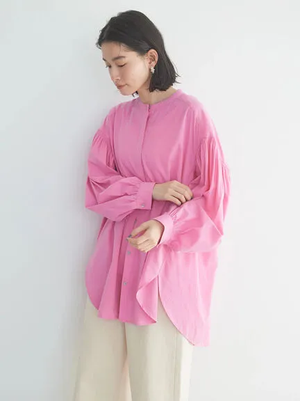 Bobo Tokyo Furuya Gathered Back Shirt Tunic