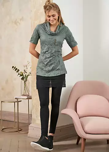 bonprix Crinkle Effect Tunic | Grattan