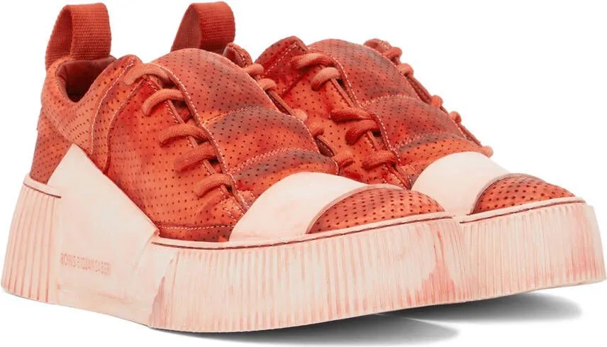 Boris Bidjan Saberi SSENSE Exclusive Red Bamba 2.1 Sneakers