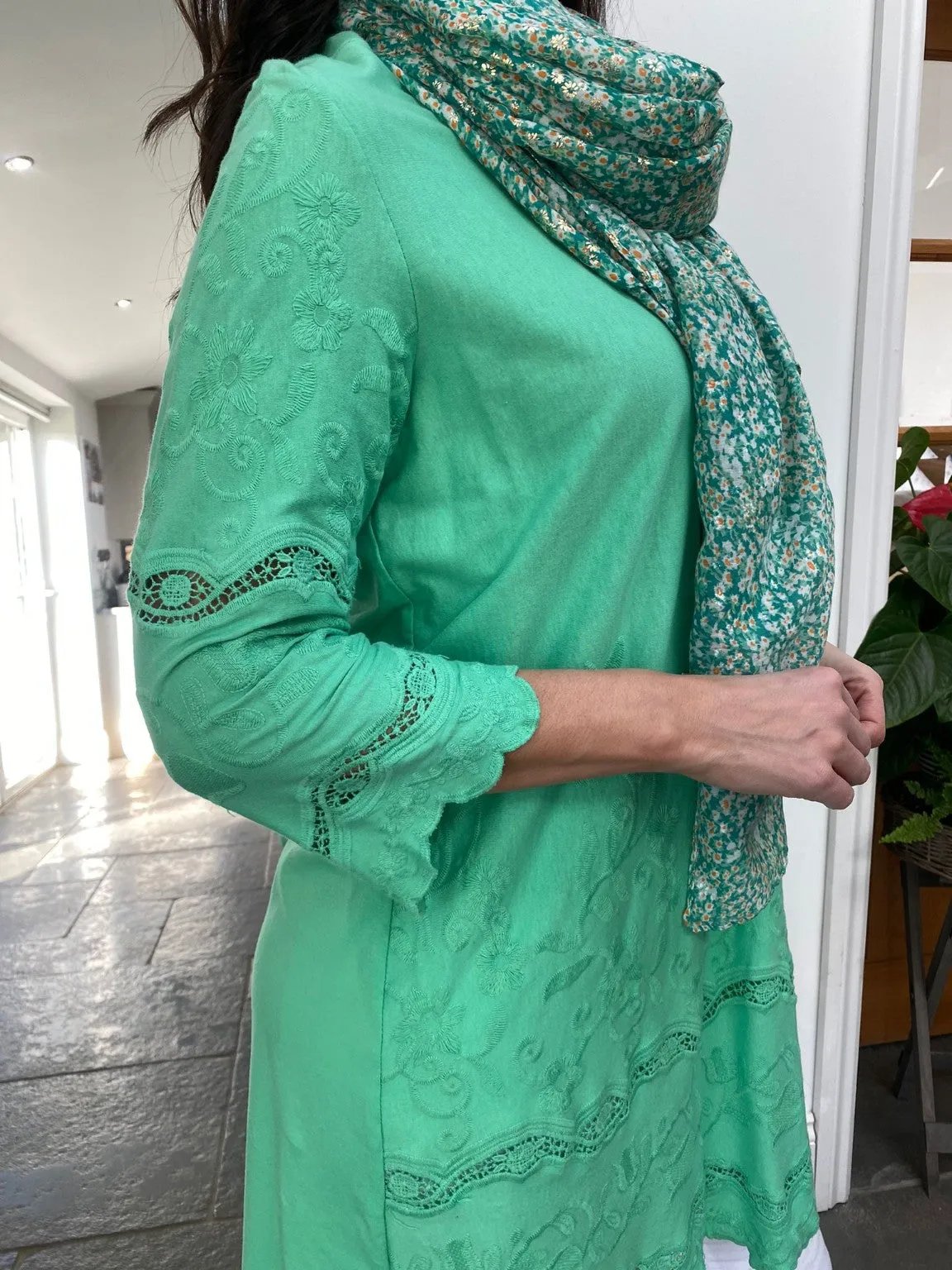 Broderie Anglaise Tunic Bertha