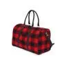 Buffalo Pattern Cross Body Duffle Bag