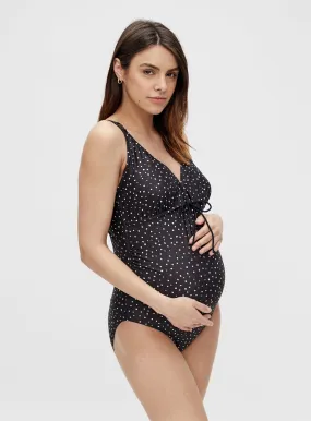 Buy MAMALICIOUS Black Spot Maternity Swimsuit XL | Maternity | Tu