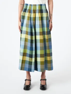 Cabin Check Skirt