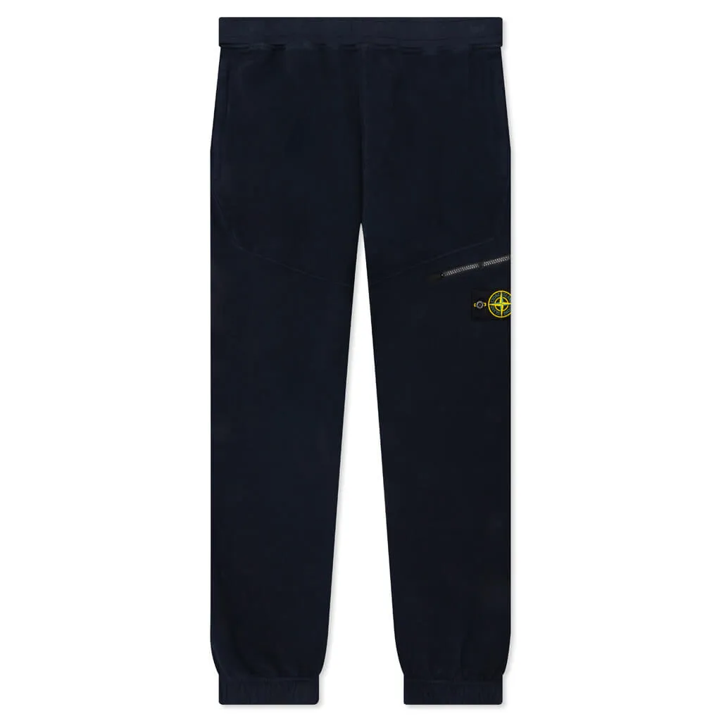 Cargo Fleece Pants - Navy Blue