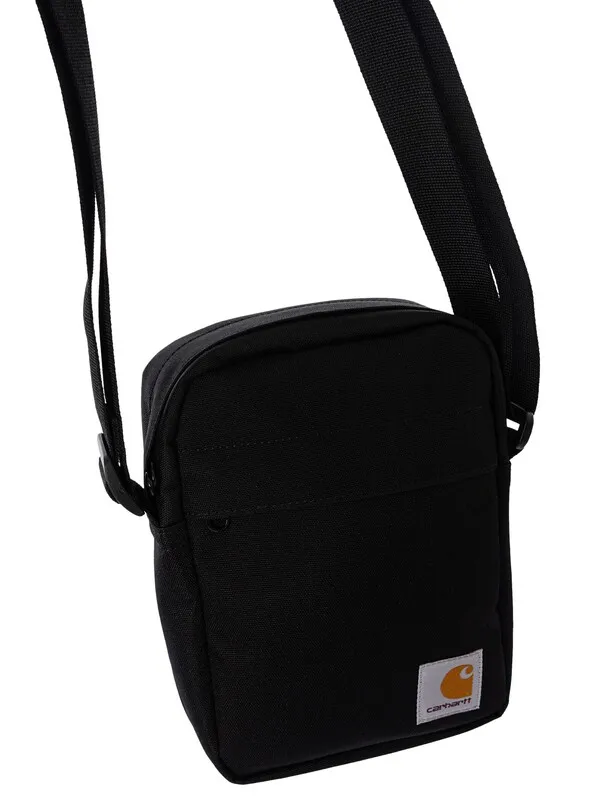 Carhartt WIP Jake Shoulder Pouch Bag - Black