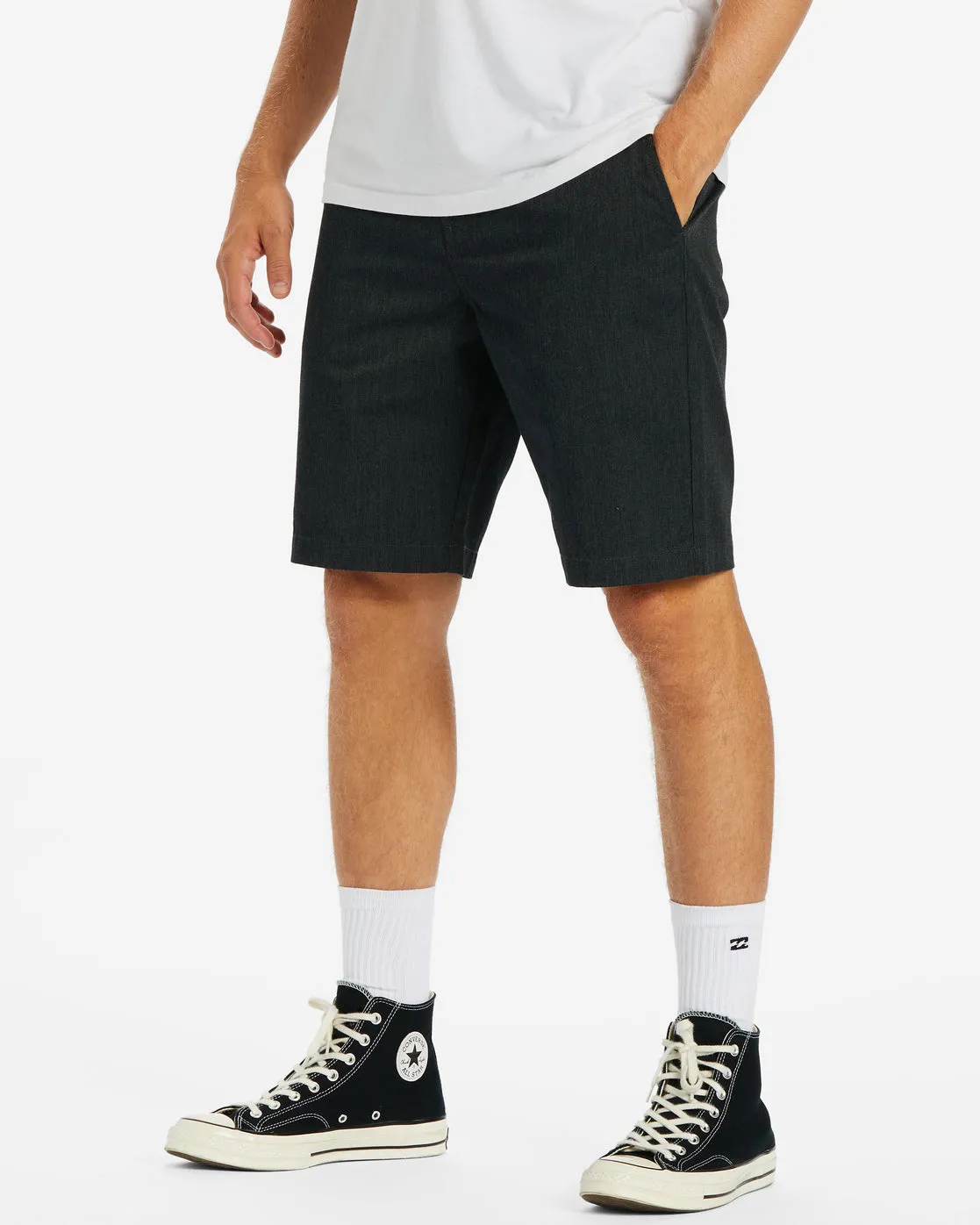 Carter Workwear 21 Shorts - Black Heather