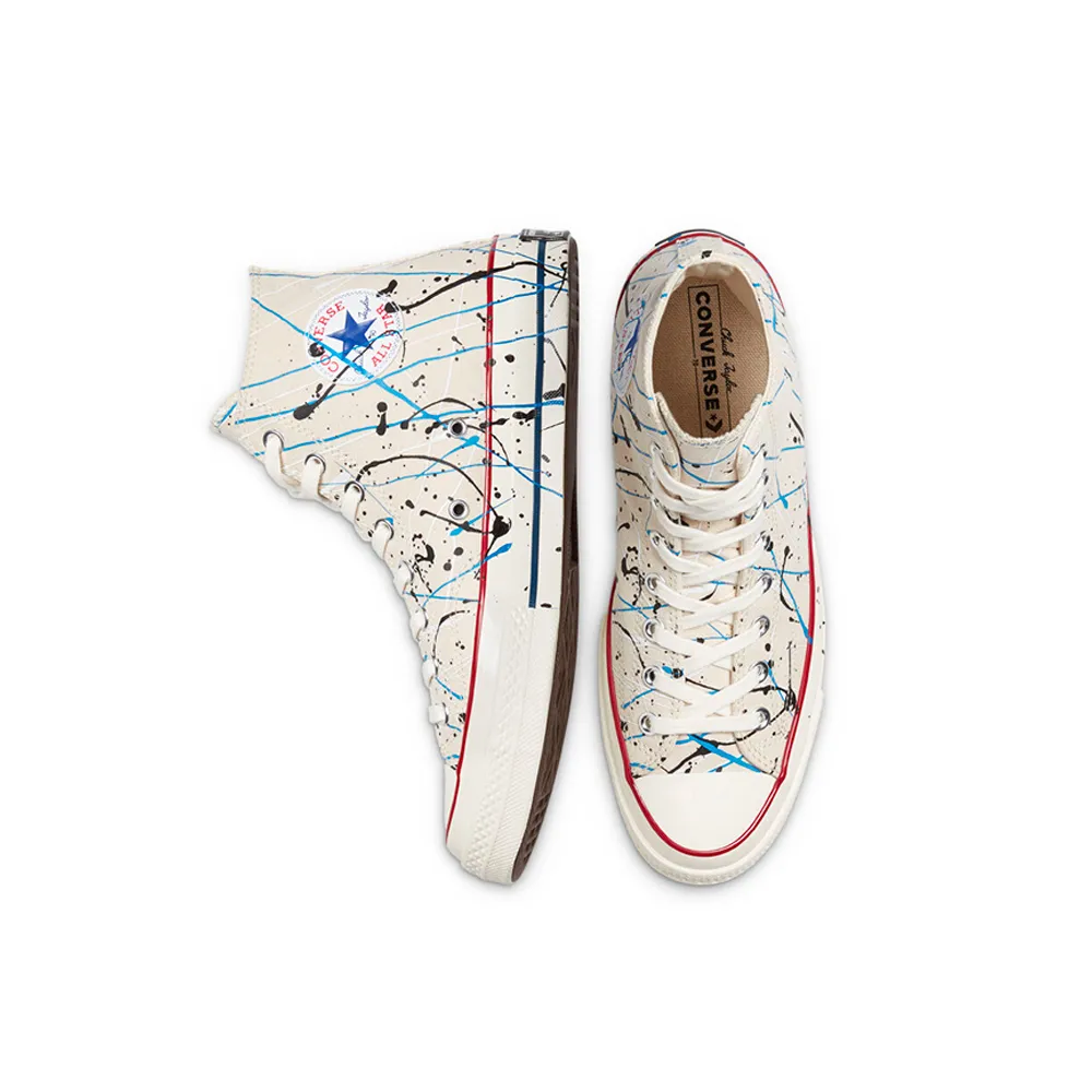 Converse Archive Paint Splatter Chuck 70 High Top Egret/Blu Digitale/Egret 170802C