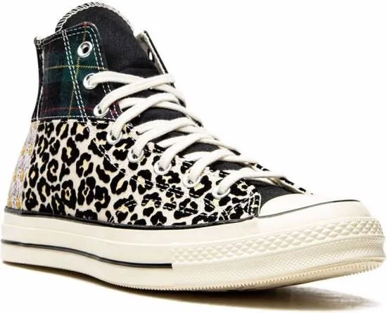 Converse Chuck 70 abstract-print low-top sneakers Black