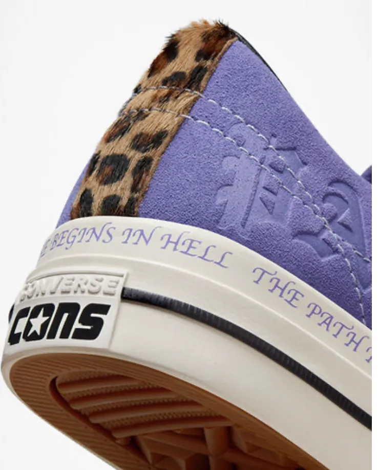 Converse Cons x Paradise Sean Pablo One Star Pro OX (WILD LILAC/BLACK/EGRET)