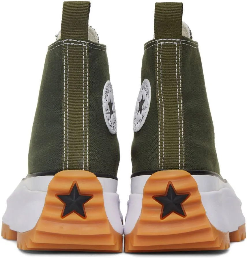 Converse Green Run Star Hike Hi Sneakers