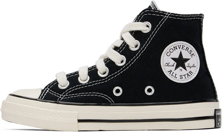 Converse Kids Black Chuck 70 Vintage Sneakers