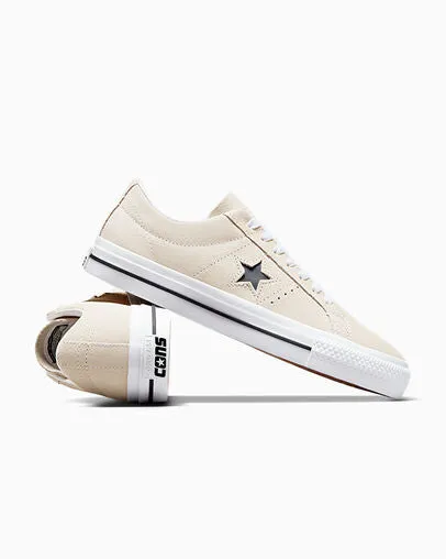 Converse One Star Pro Ox - Egret/White/Black